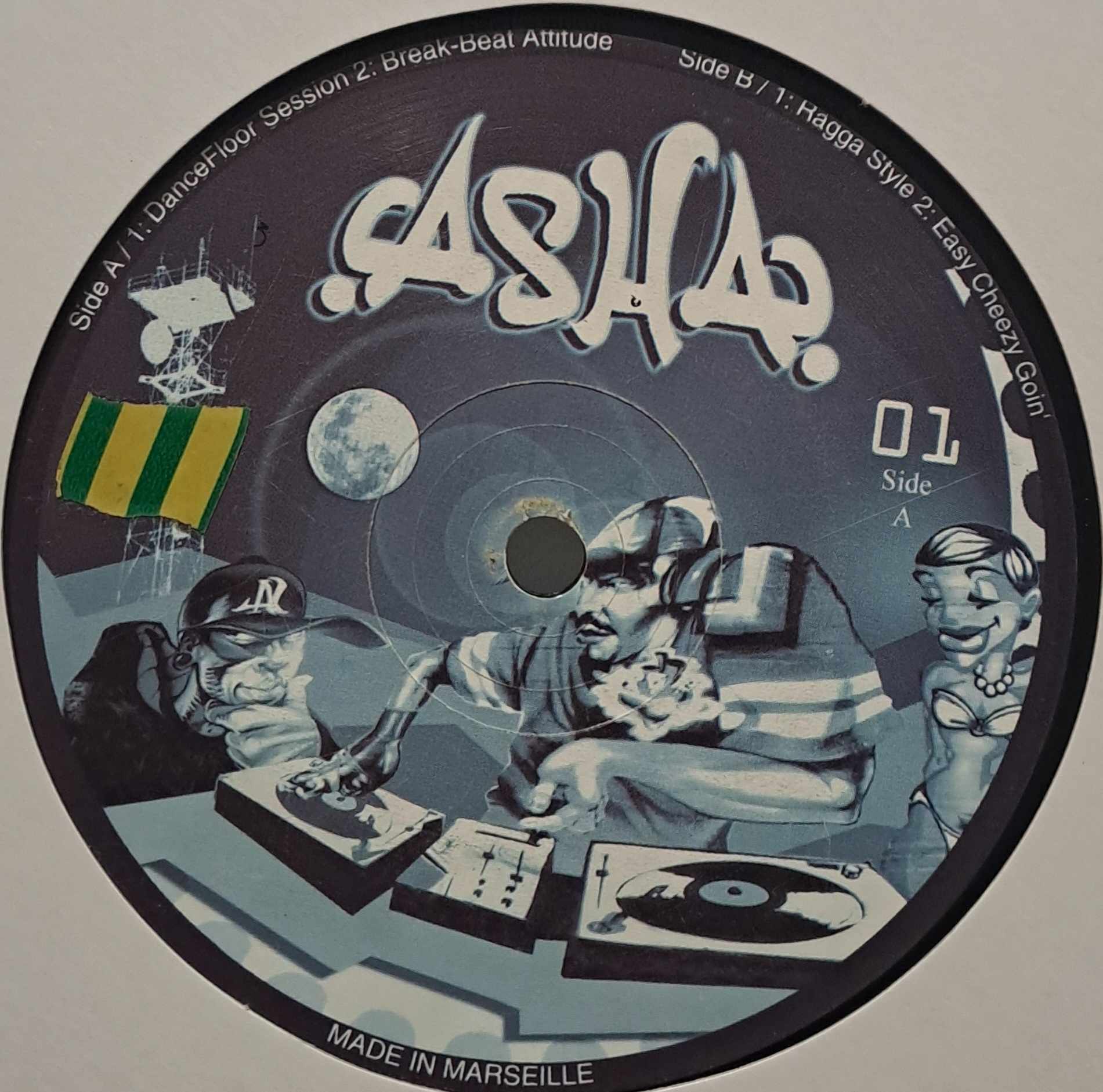 Asha 01 - vinyle freetekno